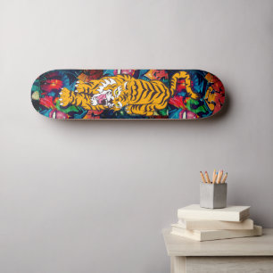 Naranja de graffiti personalizado de skateboard