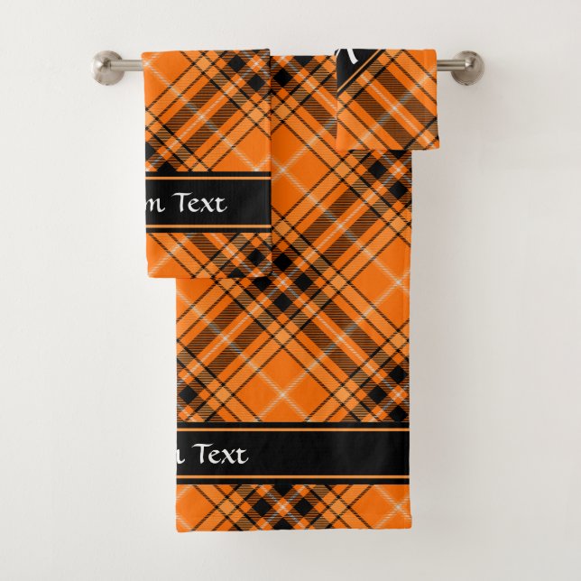 Naranja de Halloween Tartan (In situ)