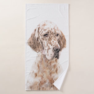 Naranja de Inglaterra Belton Pintura de Perro Arte
