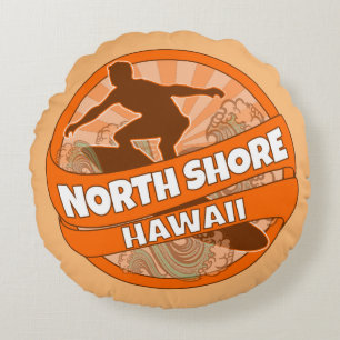 Naranja de la costa norte de Hawái - almohada redo