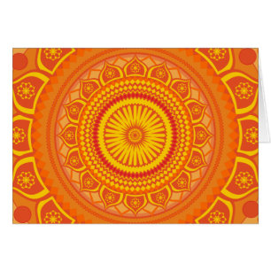 Naranja de mandala india