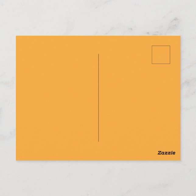 Naranja de tarjeta postal horizontal Daffodil (Reverso)