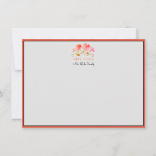Naranja de tarjetas de Personalizado de Miss Améri