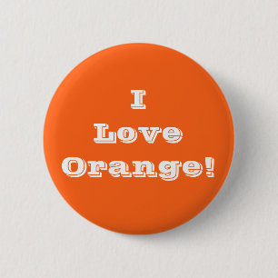 Naranja del amor del botón I