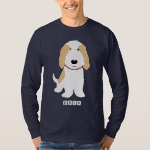 Naranja del dibujo animado de PBGV y camiseta