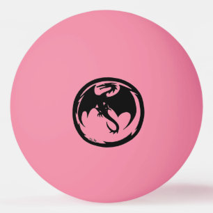 Naranja del Dragón Negro resplandeciente bola de