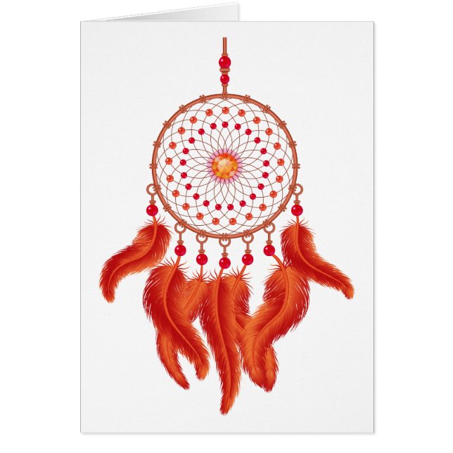 Naranja Dream Catcher (Frente)
