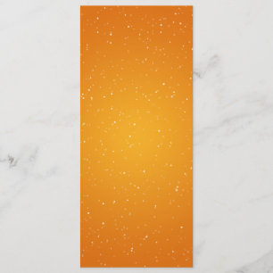 Naranja elegante de la onda el chispear del menú