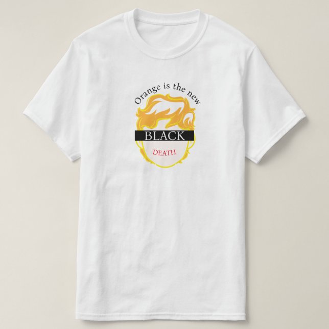Naranja es la nueva camiseta política de la muerte (Diseño del anverso)