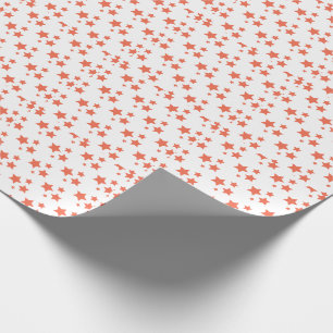 Naranja Estrellas Diseño moderno Papel de ajuste
