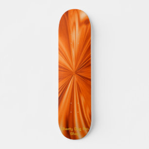 NARANJA FLAMING SHREDDER PRO SKATEBOARDS
