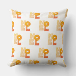 Naranja Funky Neol Cojín decorativo