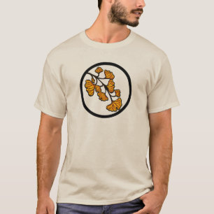 Naranja Ginkgo Deja camiseta