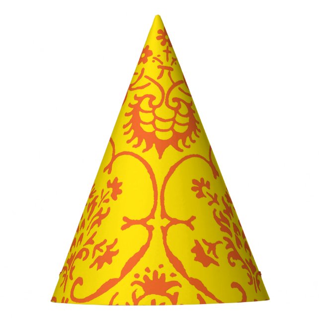 Naranja Gorra del Partido de Halloween, Damasco Am (Anverso)