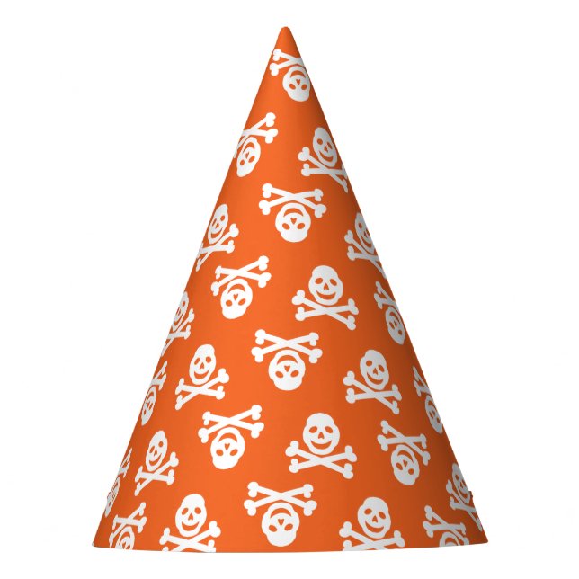 Naranja Gorra del Partido de los Halloween (Anverso)