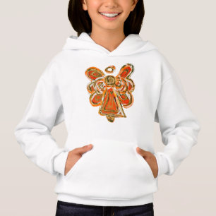 Naranja Guardian Angel Holiday Hoodie Sweatshirt