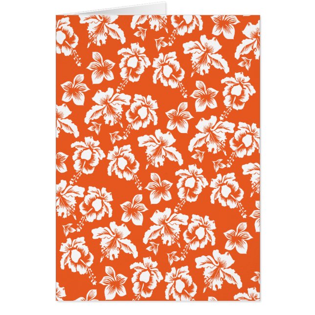Naranja Hawaiian Hibiscus (Frente)