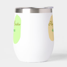 Naranja huevo verde feliz Pascua añada mensaje de