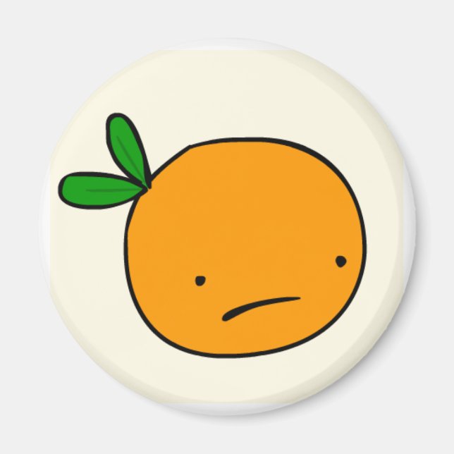 Naranja - imán (Frente)