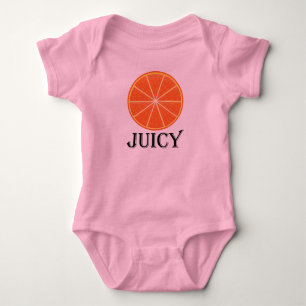 Naranja Jugosa - Bodysuit de Jersey para Bebé