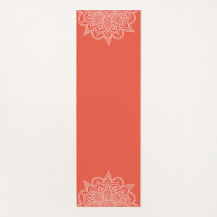 Naranja Mandala Yoga Mat