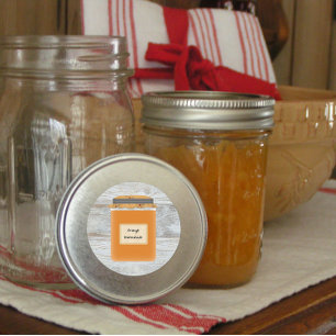 Naranja Marmalade Pegatina