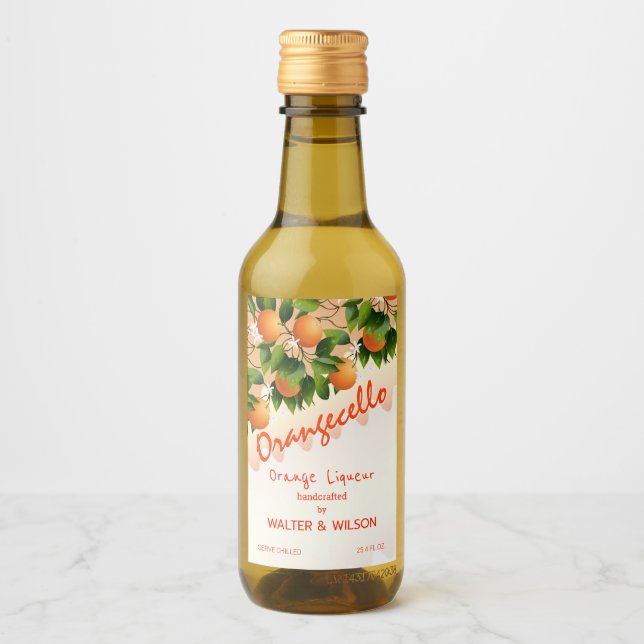 Naranja Orangecello moderno (Anverso)