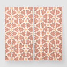 Naranja Patrón geométrico abstracto moderno