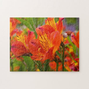 Naranja peruana Lily Jigsaw Puzzle