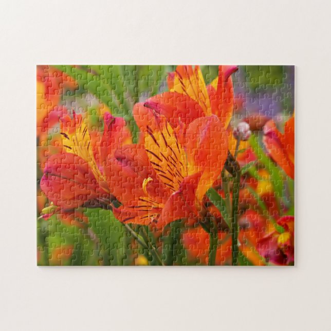 Naranja peruana Lily Jigsaw Puzzle (Horizontal)