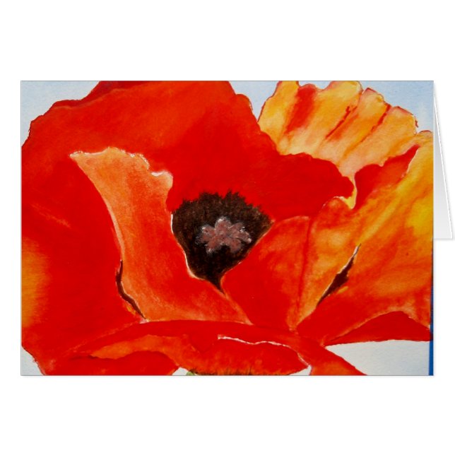 Naranja Poppy (Anverso (Horizontal))
