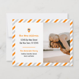 Naranja que hemos movido foto móvil a rayas