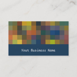 Naranja quemado, Browns, tarjeta de visita resumen