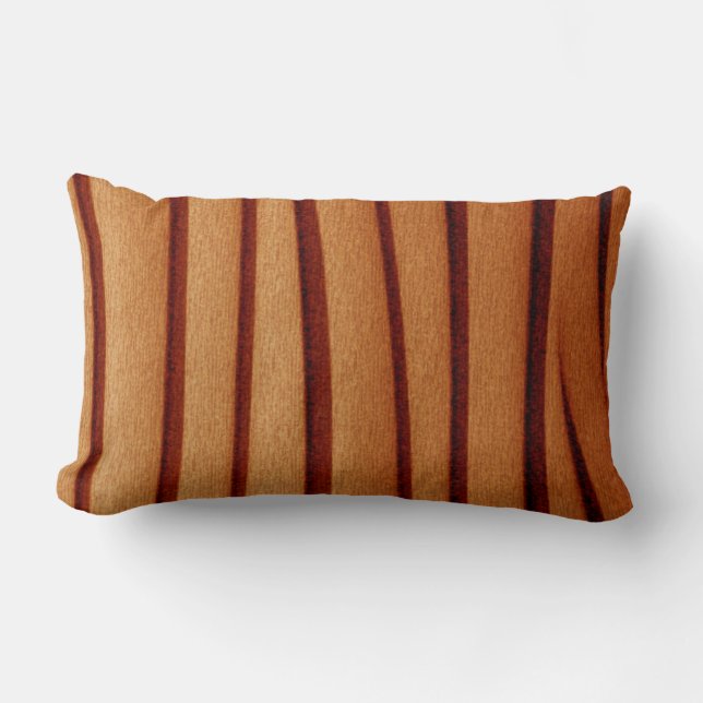 Naranja Rústico Quemado de Cojín decorativo (Anverso)