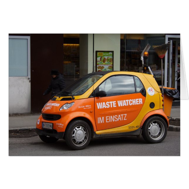 Naranja Smart Car (Anverso (Horizontal))