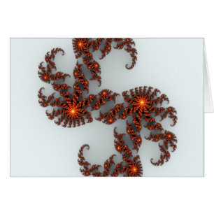 Naranja Sunburst Fractal