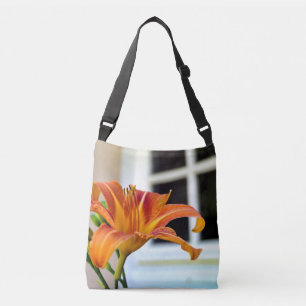 Naranja Tiger Lily Por Toda La Bolsa De Tote