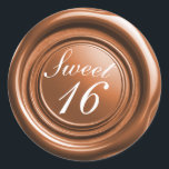 Naranja Vela de especias Perforación de sello de c<br><div class="desc">personalizar con cualquier texto.</div>