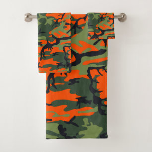 Naranja y Camuflaje Verde, Ejército