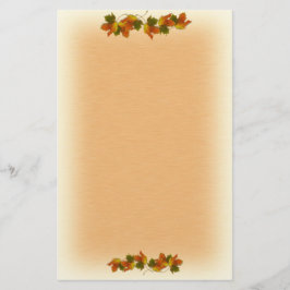 Naranja Y Hojas De Otoño De Oro