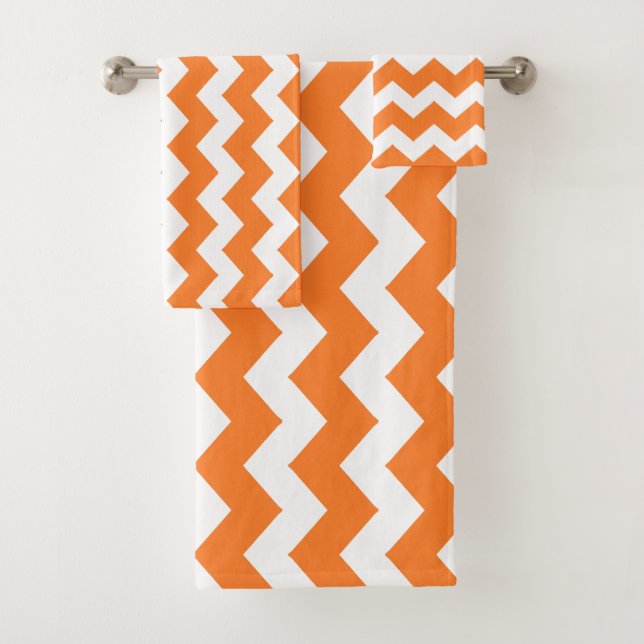 Naranja Zigzag Striped (In situ)
