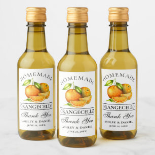 Naranjas de acuarela Orangecello Boda Gracias Mini