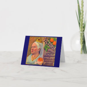 naranjas de la marca Victoria, de la marca de caja