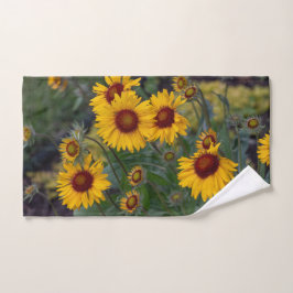 Naranjas girasoles, fotografía de flores