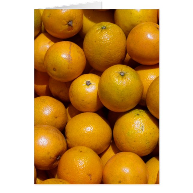 Naranjas naranja del mercado de fruta de Florida (Frente)