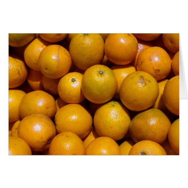 Naranjas naranja del mercado de fruta de Florida (Anverso (Horizontal))