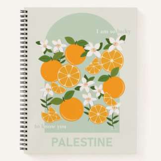 Naranjas palestinos, cuaderno colorido