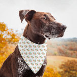 Naranjas Patrón Mascota de fruta Bandana<br><div class="desc">Bandana mascota con patrón Naranja</div>