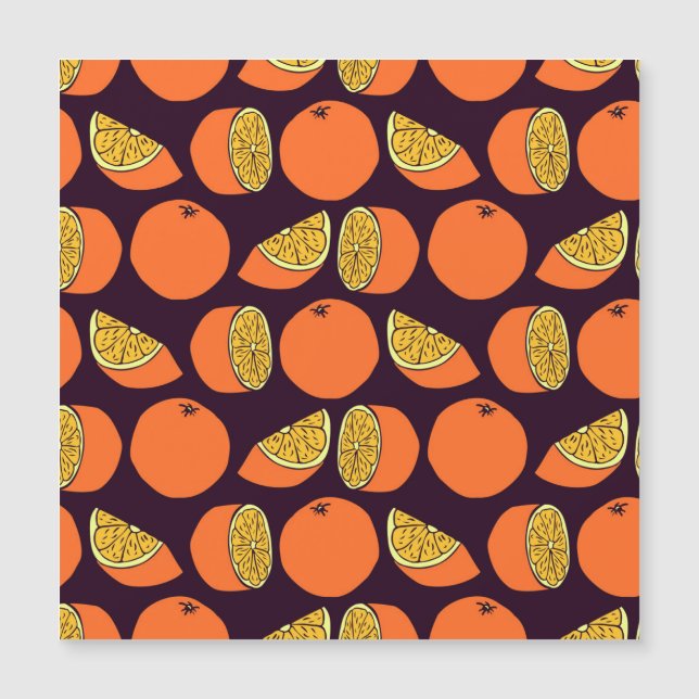 Naranjas sin inconvenientes, textura vintage. (Anverso)