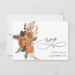 Naranjas Vacaciones Rústicas con Comal RSVP